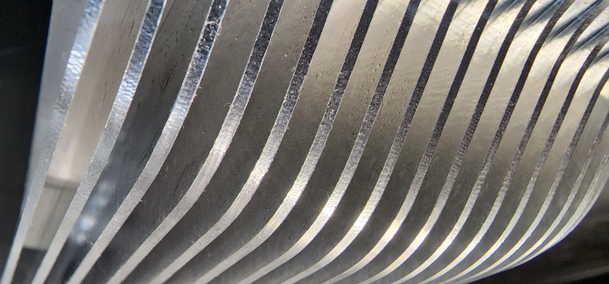 CNC Milled Aluminum Cooling Fins