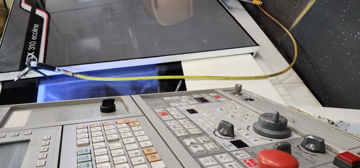 DMG Mori CLX 310 ecoline CNC turning center control panel