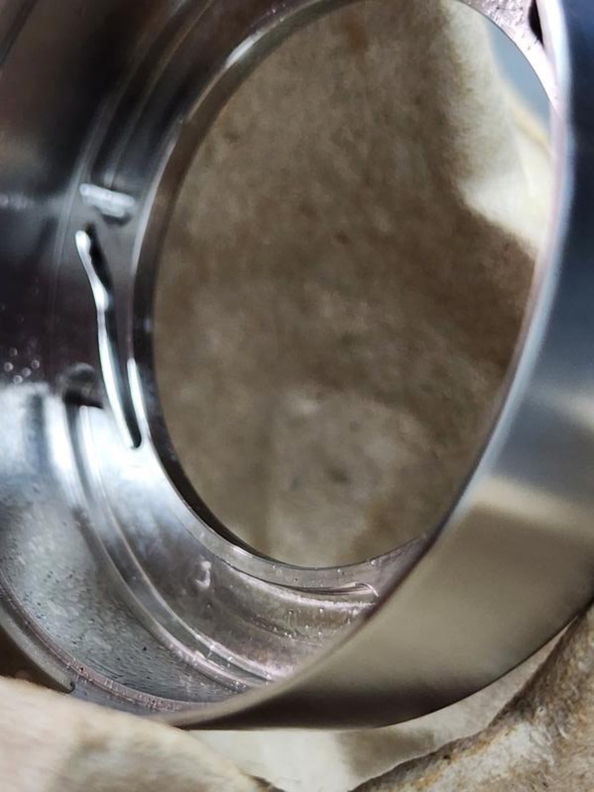 CNC Turned and Milled Ring Interior View