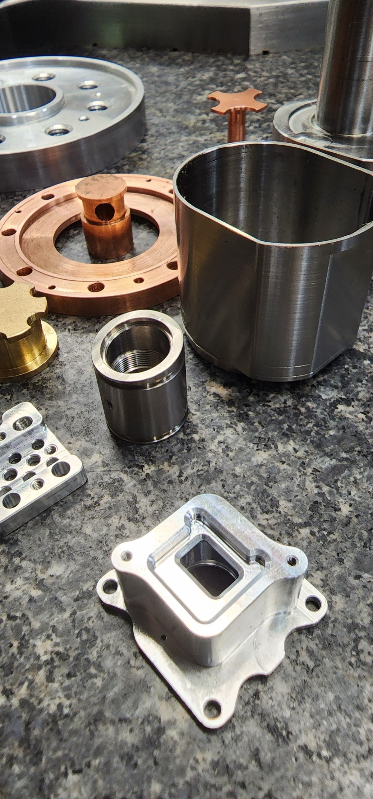 Various CNC Milled and Turned Components