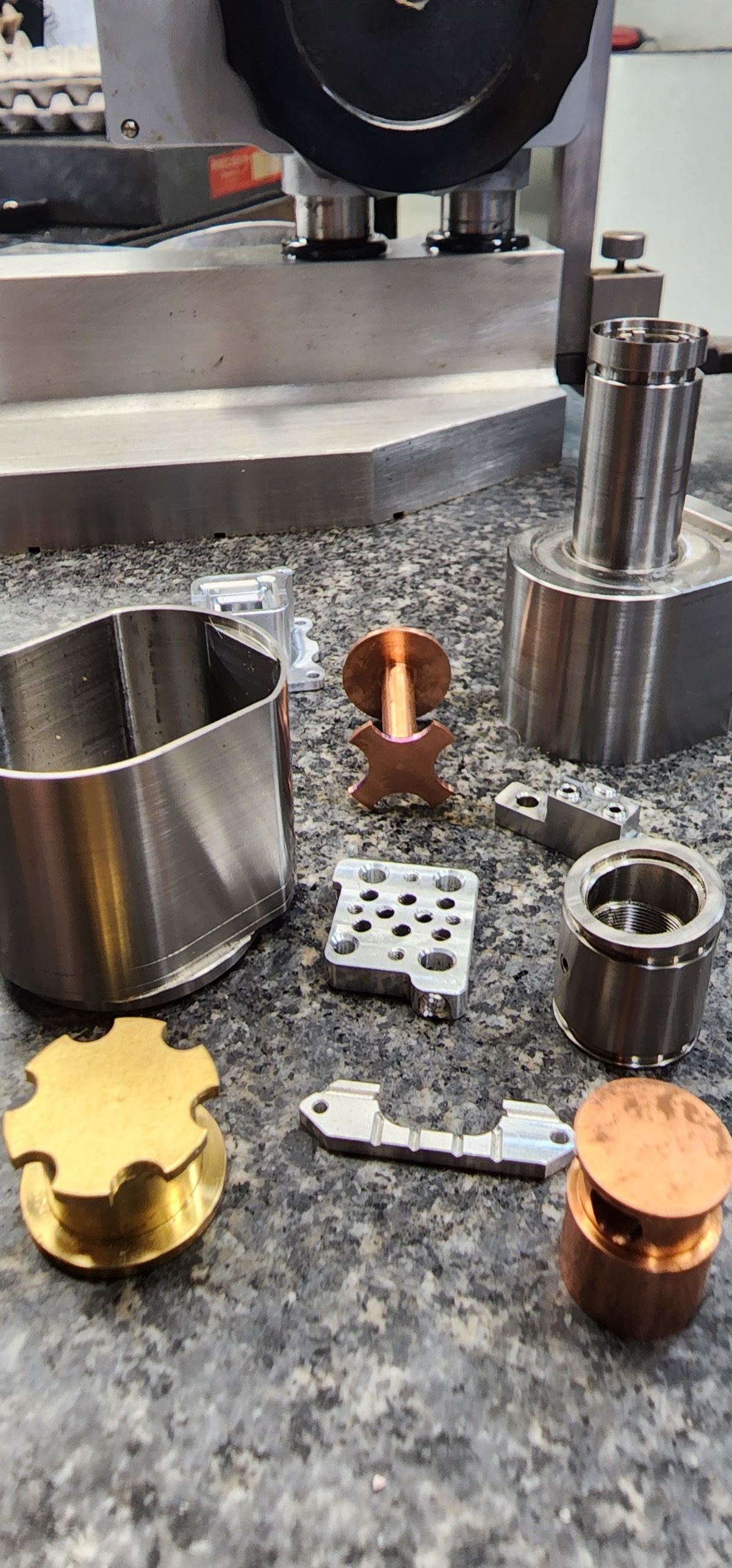 Various CNC Machined and Turned Parts