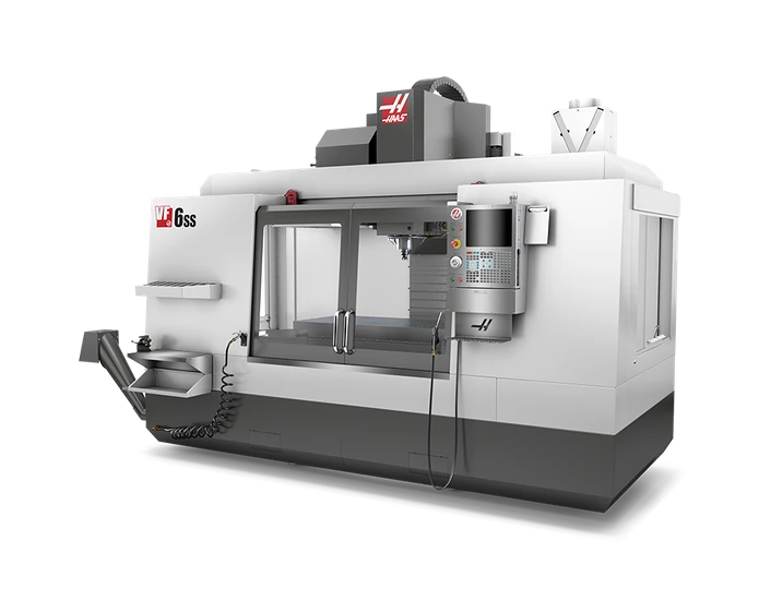 Large-format vertical machining center